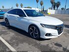 2022 Honda Accord Hybrid Sport White vin: 1HGCV3F27NA047361