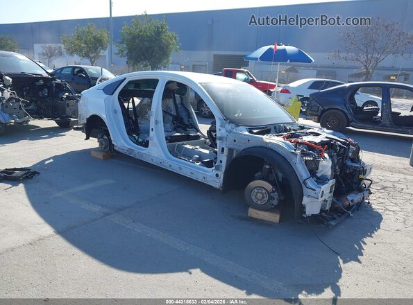 1HGCV3F29NA042520 2022 HONDA ACCORD HYBRID White Przód prawy