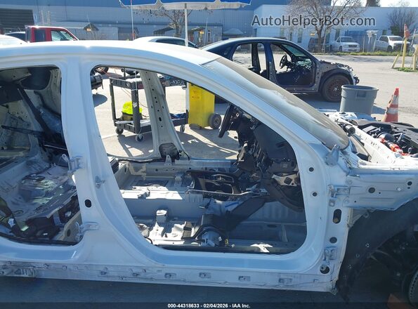 1HGCV3F29NA042520 2022 HONDA ACCORD HYBRID White Widok wnętrza z przodu