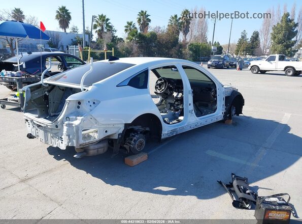 1HGCV3F29NA042520 2022 HONDA ACCORD HYBRID White Tył prawy