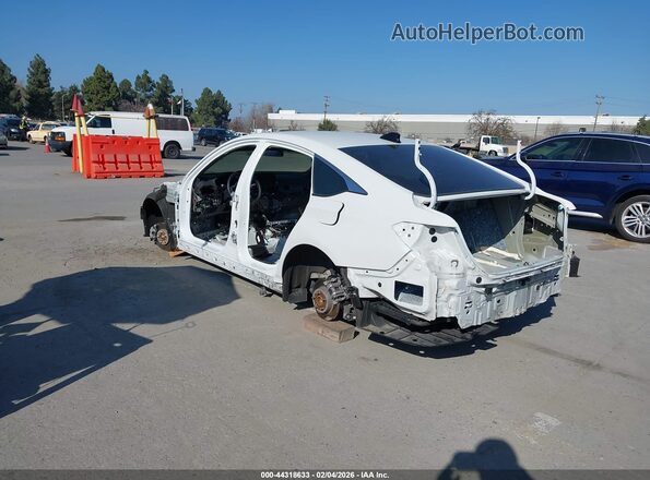 1HGCV3F29NA042520 2022 HONDA ACCORD HYBRID White Tył lewy