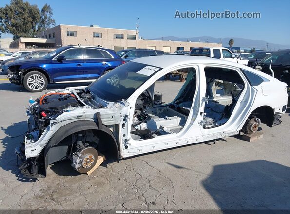 1HGCV3F29NA042520 2022 HONDA ACCORD HYBRID White Widok z przodu
