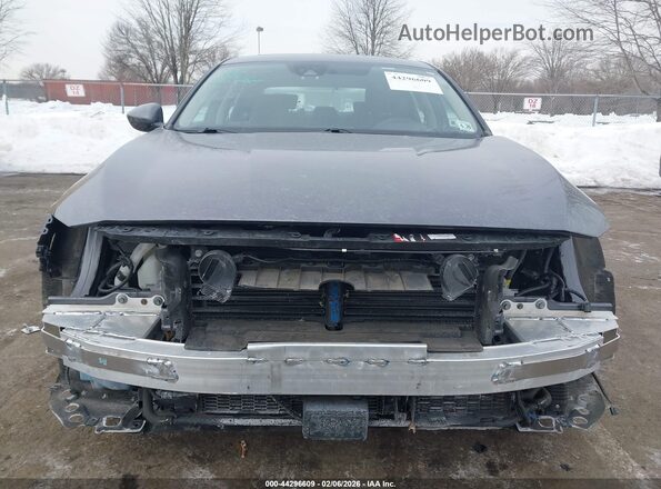 1HGCV3F41MA016204 2021 HONDA ACCORD HYBRID Gray Vista frontal