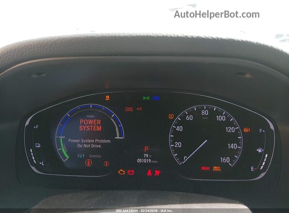 1HGCV3F46LA014625 2020 HONDA ACCORD HYBRID White Вид задніх сидінь