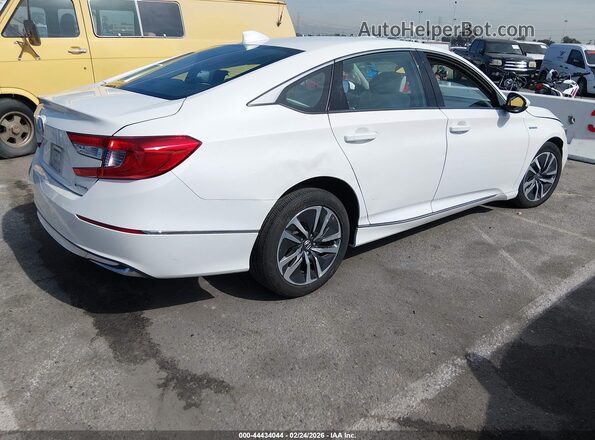 1HGCV3F46LA014625 2020 HONDA ACCORD HYBRID White Задня права чверть