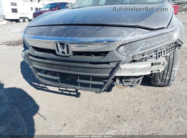 1HGCV3F49JA000764 2018 HONDA ACCORD HYBRID Gray 