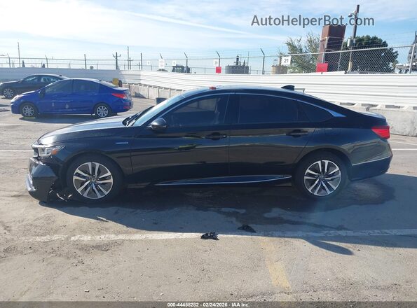1HGCV3F49MA019738 2021 HONDA ACCORD HYBRID Black 