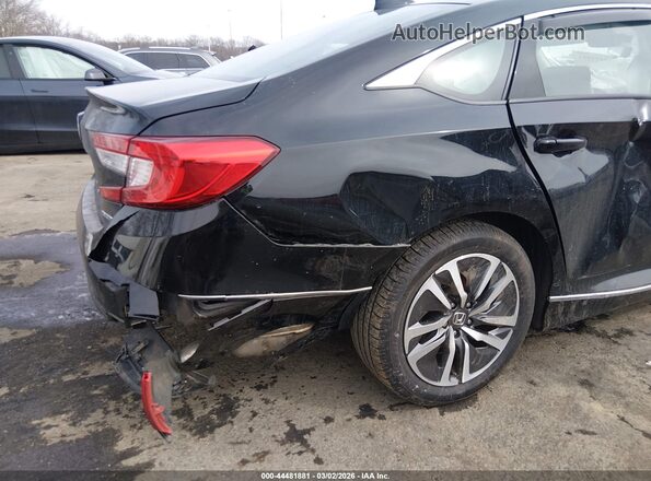 1HGCV3F4XMA010692 2021 HONDA ACCORD HYBRID Black 