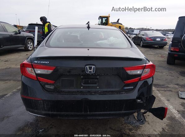 1HGCV3F4XMA010692 2021 HONDA ACCORD HYBRID Black 