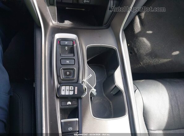 1HGCV3F50LA018131 2020 HONDA ACCORD HYBRID Белый Вид панели приборов