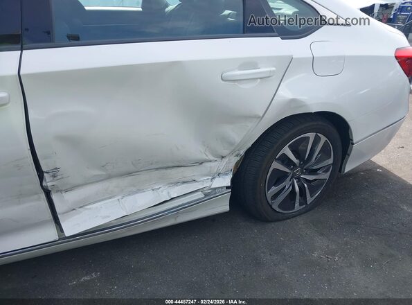 1HGCV3F50LA018131 2020 HONDA ACCORD HYBRID Белый 