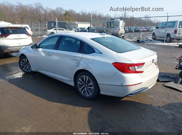 1HGCV3F53NA009071 2022 HONDA ACCORD HYBRID Белый Задняя левая четверть