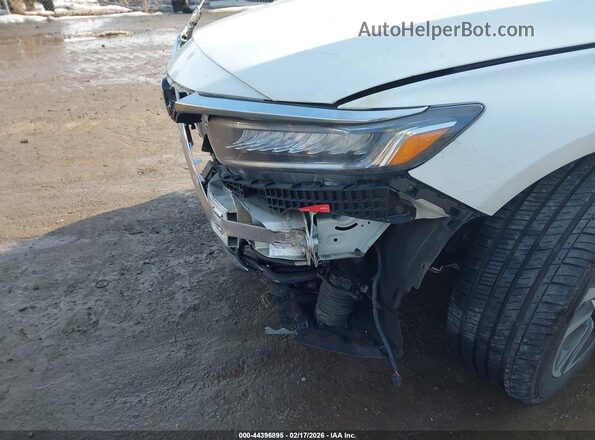 1HGCV3F53NA009071 2022 HONDA ACCORD HYBRID Белый Вид щитка приборов