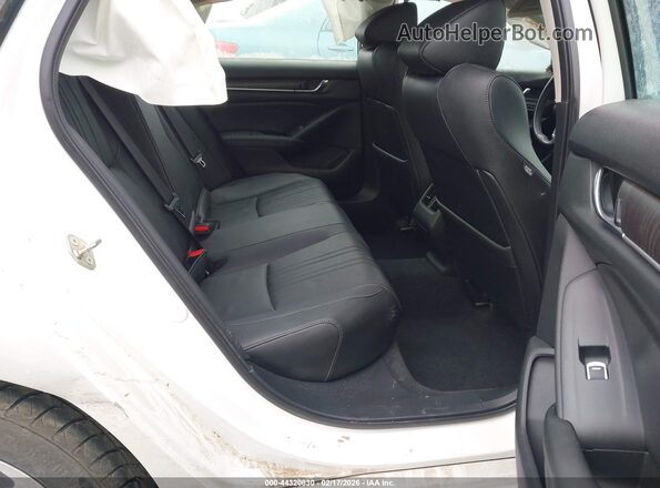 1HGCV3F54KA005509 2019 HONDA ACCORD HYBRID White VIN կոդի պիտակի տեսք