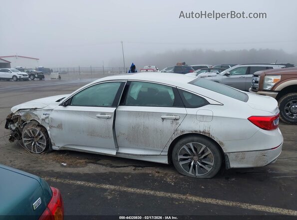 1HGCV3F54KA005509 2019 HONDA ACCORD HYBRID White Սալոնի հետևի տեսք