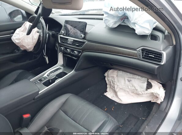 1HGCV3F55KA019497 2019 HONDA ACCORD HYBRID Gray Vista interior delantera