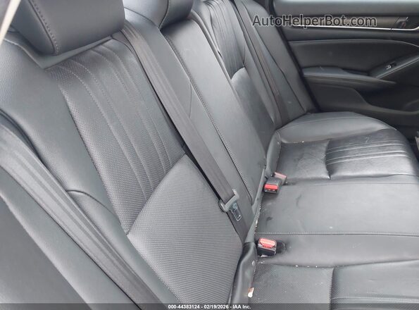 1HGCV3F55KA019497 2019 HONDA ACCORD HYBRID Gray Vista de la etiqueta del VIN