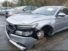 2021 Honda Accord Hybrid Ex-l Silver vin: 1HGCV3F55MA010317