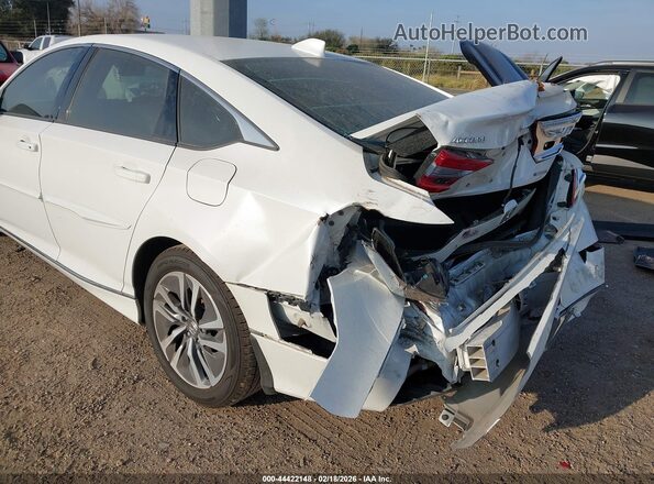 1HGCV3F56LA005903 2020 HONDA ACCORD HYBRID Белый Вид спереди