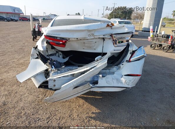 1HGCV3F56LA005903 2020 HONDA ACCORD HYBRID Белый 
