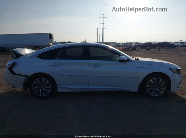 1HGCV3F56LA005903 2020 HONDA ACCORD HYBRID Белый Панорамный вид салона 360°