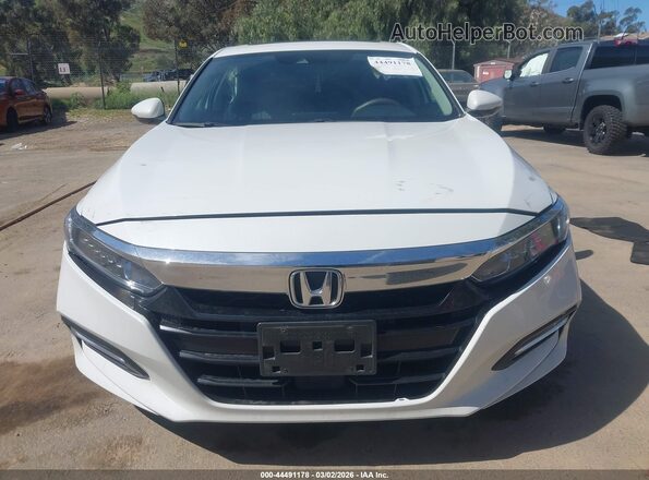 1HGCV3F56LA010731 2020 HONDA ACCORD HYBRID White Vista del salpicadero