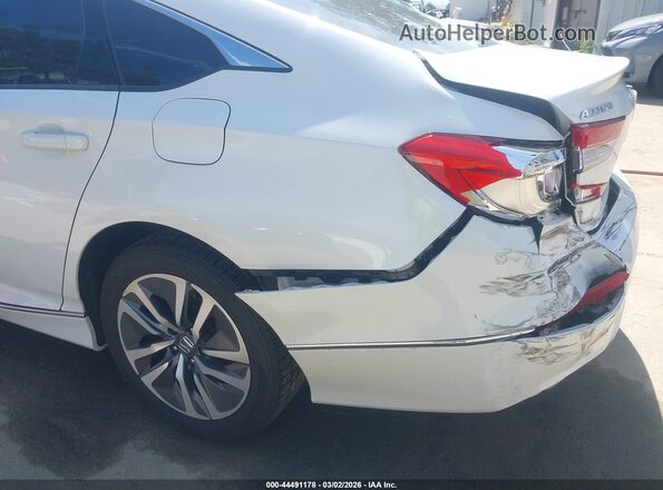 1HGCV3F56LA010731 2020 HONDA ACCORD HYBRID White Vista frontal