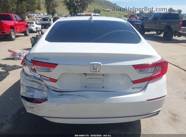 1HGCV3F56LA010731 2020 HONDA ACCORD HYBRID White 