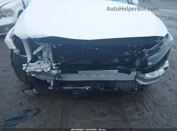 1HGCV3F57JA016549 2018 HONDA ACCORD HYBRID Белый Вид спереди