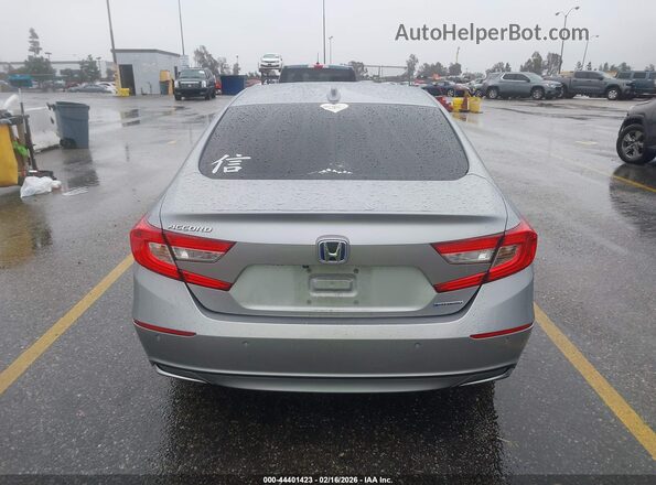 1HGCV3F57MA021142 2021 HONDA ACCORD HYBRID Silver 