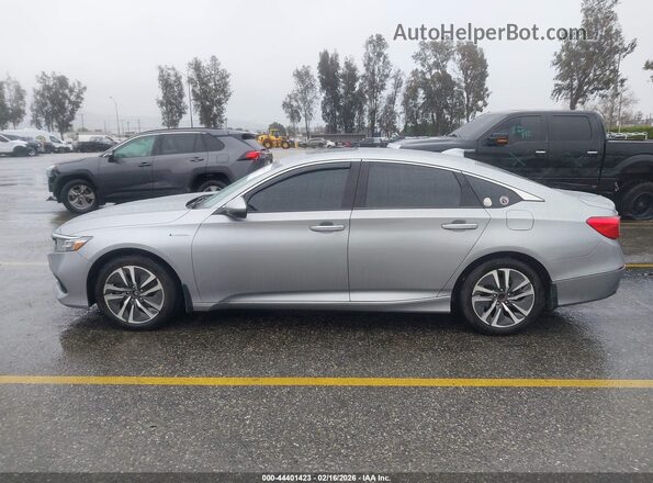 1HGCV3F57MA021142 2021 HONDA ACCORD HYBRID Silver 360 interior view