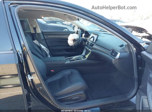 1HGCV3F59MA019201 2021 HONDA ACCORD HYBRID Black Սալոնի դիմացի տեսք