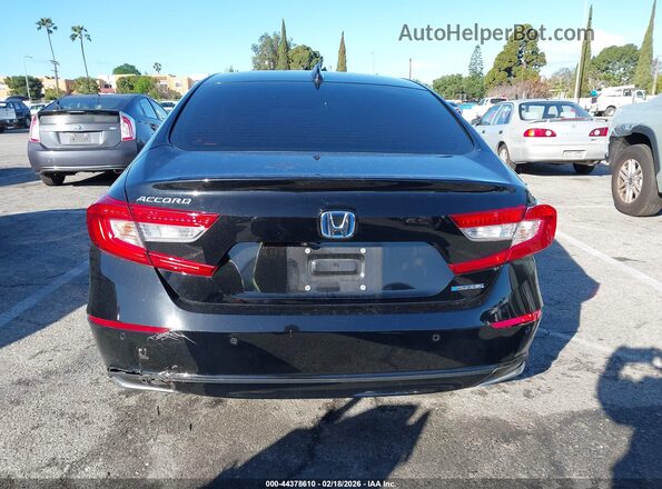 1HGCV3F59MA019201 2021 HONDA ACCORD HYBRID Black 