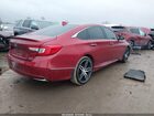 2021 Honda Accord Hybrid Touring Red vin: 1HGCV3F90MA009496