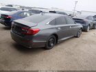 2019 Honda Accord Hybrid Touring Gray vin: 1HGCV3F91KA014848