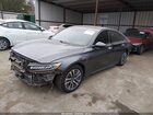 2019 Honda Accord Hybrid Touring Gray vin: 1HGCV3F91KA014848