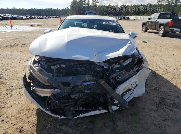 1HGCV3F92KA017869 2019 HONDA ACCORD White Widok z przodu