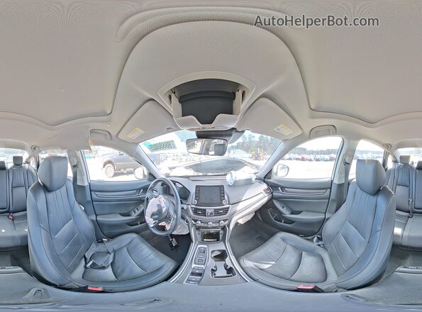 1HGCV3F92KA017869 2019 HONDA ACCORD White Widok wnętrza 360 stopni