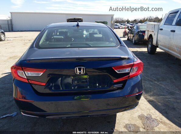 1HGCV3F96KA002680 2019 HONDA ACCORD HYBRID Blue 