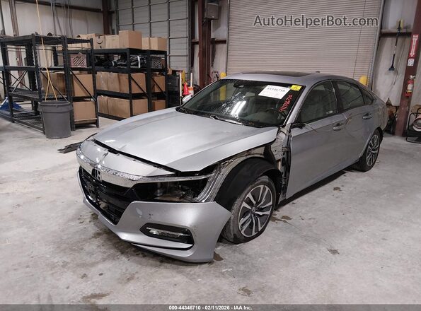 1HGCV3F9XLA007950 2020 HONDA ACCORD HYBRID Серый Вид спереди