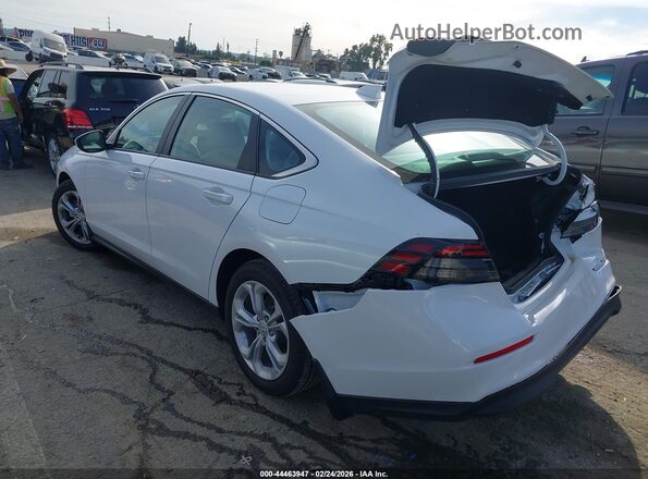 1HGCY1F26SA070864 2025 HONDA ACCORD Белый Задняя левая четверть