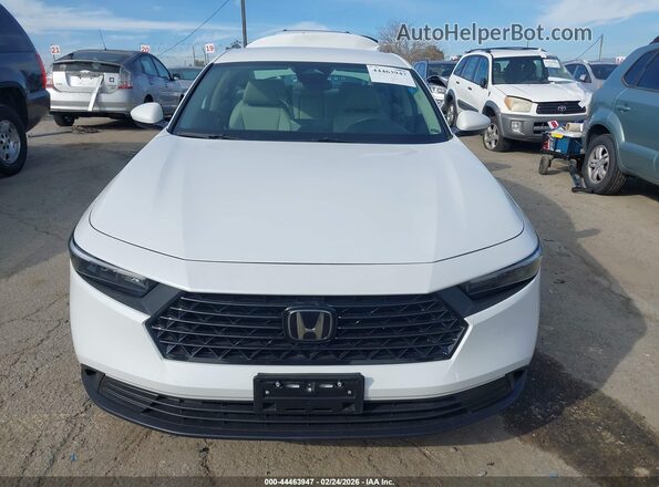 1HGCY1F26SA070864 2025 HONDA ACCORD Белый Вид щитка приборов