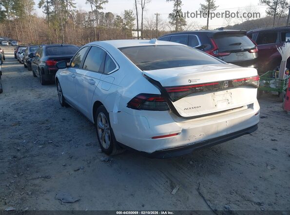 1HGCY1F2XRA065922 2024 HONDA ACCORD Белый Задняя левая четверть