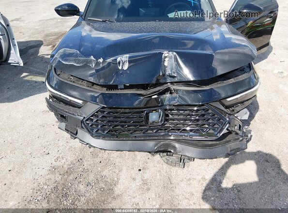 1HGCY1F2XSA053792 2025 HONDA ACCORD Black Widok z przodu