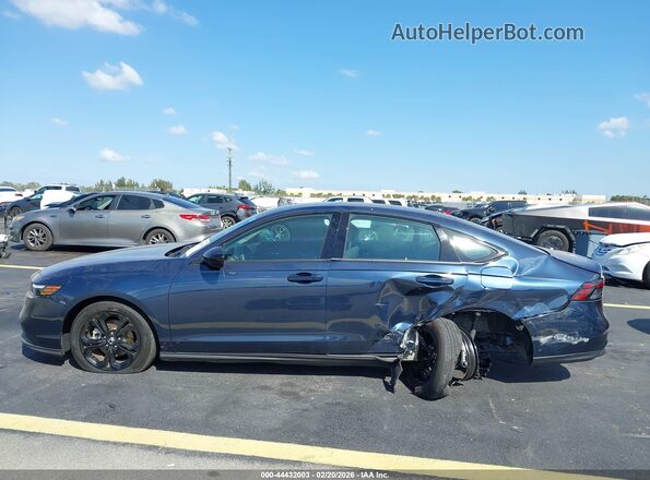 1HGCY1F40SA014999 2025 HONDA ACCORD Синий Панорамный вид салона 360°