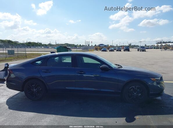 1HGCY1F40SA014999 2025 HONDA ACCORD Синий Вид задней части салона