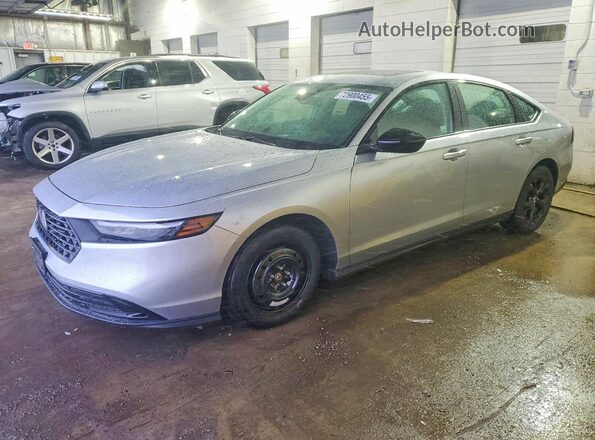1HGCY1F43SA026449 2025 HONDA ACCORD Silver Przód lewy