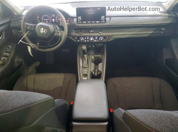 1HGCY1F43SA026449 2025 HONDA ACCORD Silver Widok deski rozdzielczej