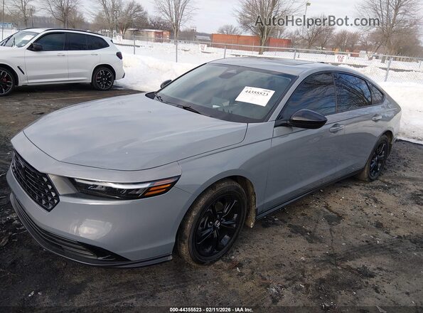 1HGCY1F49SA003273 2025 HONDA ACCORD Серый Передняя левая четверть
