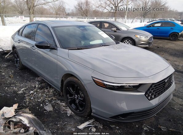1HGCY1F49SA003273 2025 HONDA ACCORD Серый Передняя правая четверть